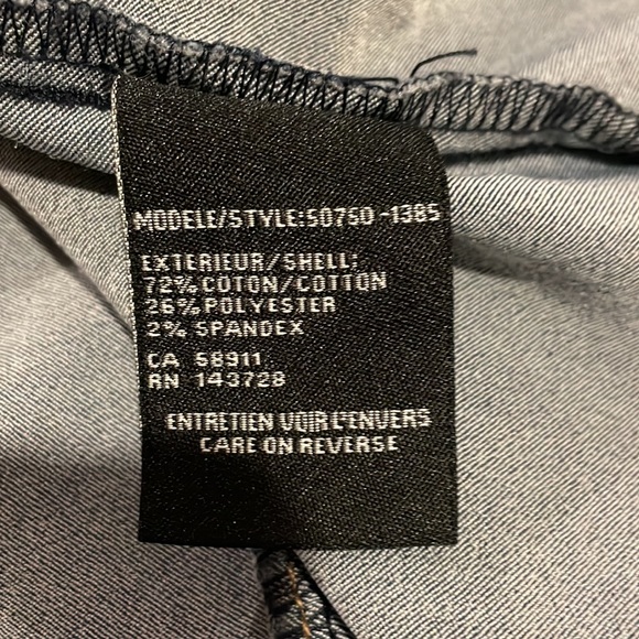 Tribal Jean - Lightweight and roomy jean jacket.  NWOT - Picture 9 of 9